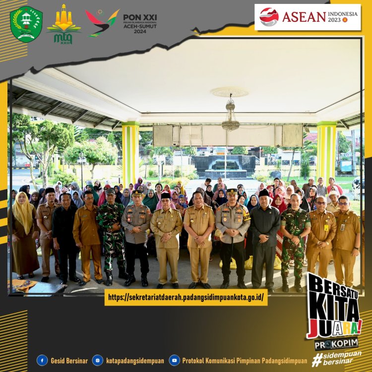 Pemko Padang Sidempuan Salurkan 4000 Paket Bantuan Sosial