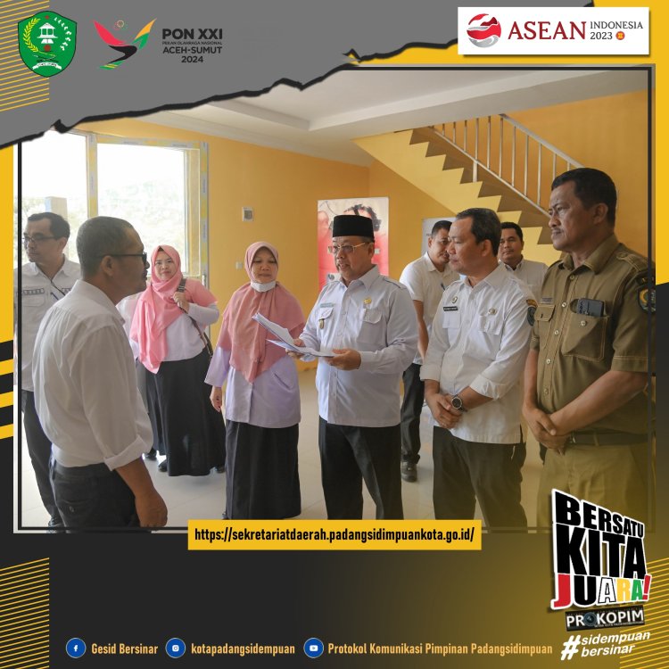Wawako Arwin Laksanakan Sidak di Instansi dan Perkantoran Pemko Padang Sidempuan