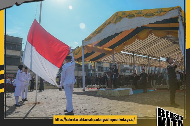 Upacara Peringatan Hari Pendidikan Nasional Di Kota Padang Sidempuan Tahun 2023