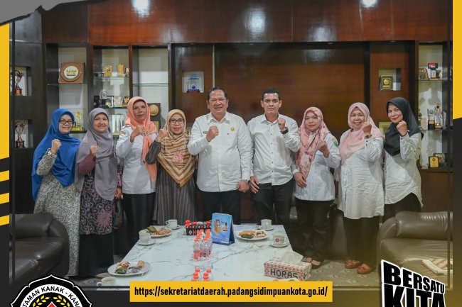 Terkait Pelaksanaan Manasik Haji Akbar Tingkat PAUD dan TK, IGTKI Audiensi Dengan Walikota