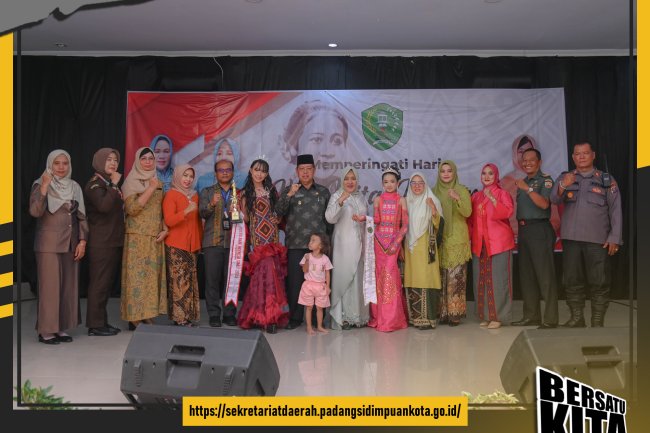 Wakil Wali Kota Padang Sidempuan Arwin Siregar membuka acara Puncak Peringatan Hari Kartini ke-144