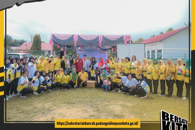 Walikota Irsan Efendi Hadiri Puncak Lomba Senam Prolanis