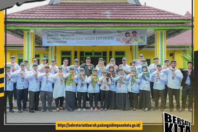 BPS Padang Sidempuan  Apel Siaga Sensus Pertanian 2023