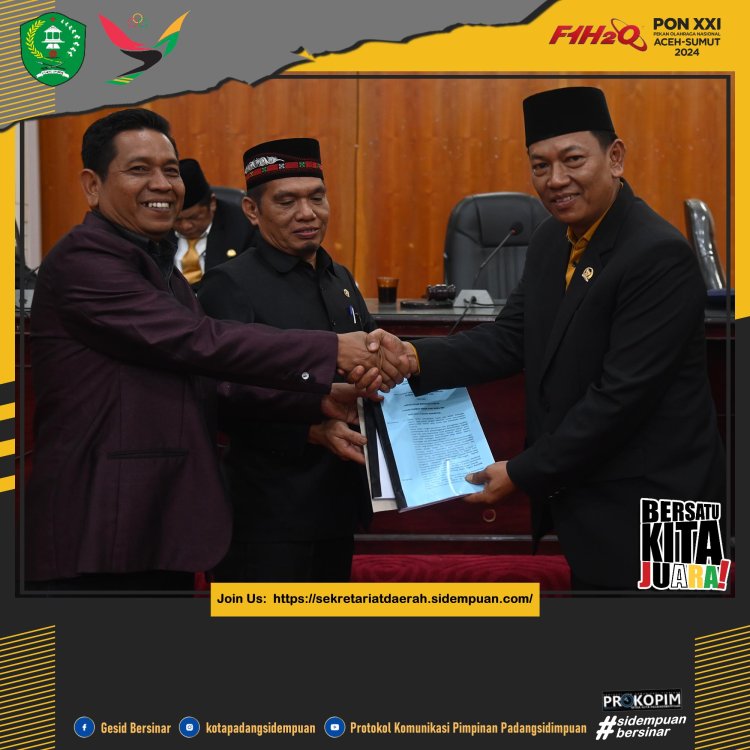 Walikota Sampaikan Jawaban Atas Pandangan Umum Fraksi Terkait LKPJ Tahun 2022 & Ranperda Pengelolaan Keuangan Daerah