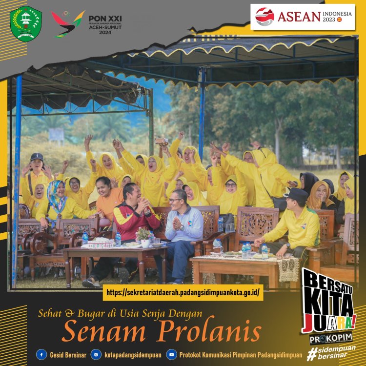 Ini Daftar Pemenang Lomba Senam Prolanis!
