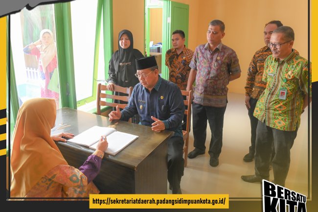 Wakil Wali Kota  Ir. Arwin Siregar pimpin Tim Persiapan Penilaian Ombudsman atas Kepatuhan Pemerintah Daerah di Kota Padang Sidempuan