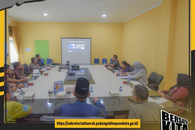 Wawako Arwin Buka Rapat Sistem Pemerintahan Berbasis Elektronik (SPBE) 