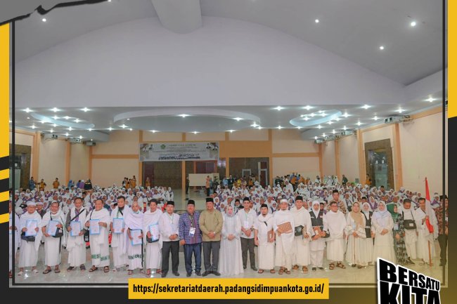 339 Calon Haji Kloter 19 asal Padangsidimpuan Berangkat ke Jeddah