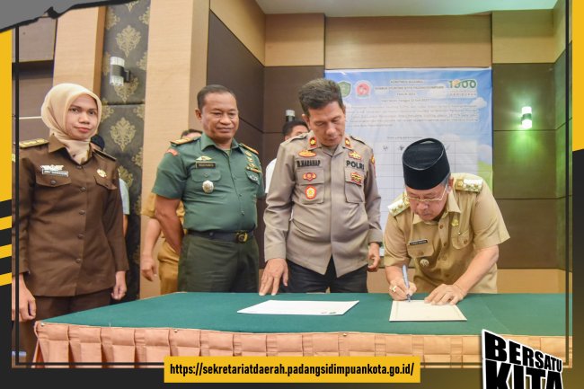 Wakil Wali Kota Padangsidimpuan Arwin Siregar Membuka Acara Rembuk Aksi Percepatan Penurunan Stunting Tahun 2023