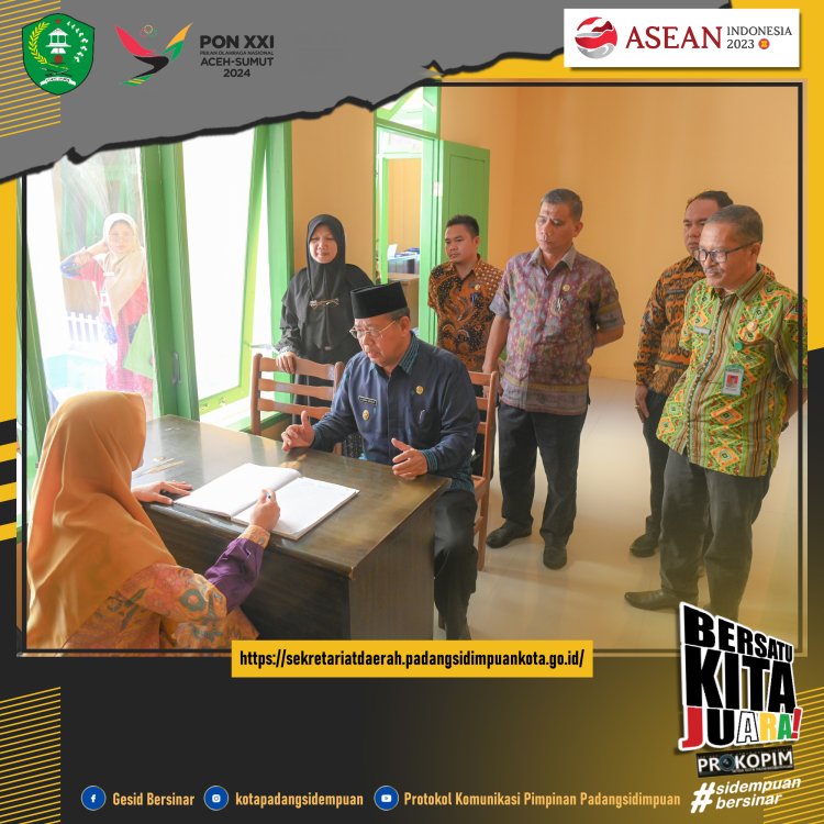 Wakil Wali Kota  Ir. Arwin Siregar pimpin Tim Persiapan Penilaian Ombudsman atas Kepatuhan Pemerintah Daerah di Kota Padang Sidempuan