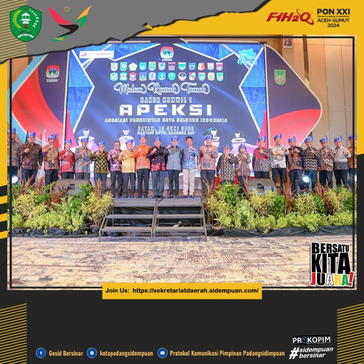 Wali Kota Padang Sidempuan Irsan Efendi Nasution tiba di Kota Batam, Selasa (13/6/2023) dalam rangka mengikuti Rapat Kerja Komisariat Wilayah I Asosiasi Pemerintah Kota Seluruh Indonesia (Raker Komwil I APEKSI) Tahun 2023.