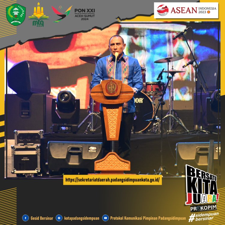 Gubernur Sumatera Utara (Sumut) Edy Rahmayadi secara resmi membuka Pekan Raya Sumatera Utara (PRSU) ke-49 Tahun 2023.