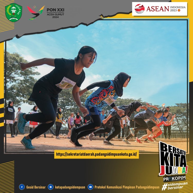 Resmi Digelar, Kejuaran Atletik Tingkat Pelajar Jaring Atlet Masa Depan Padangsidimpuan