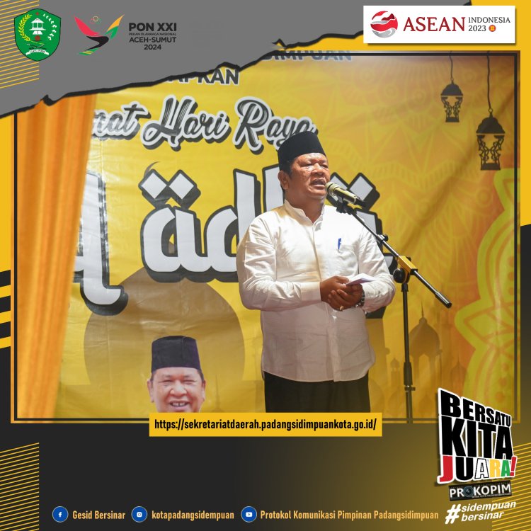 Malam Takbiran Hari Raya Idul Adha 1444 H / 2023 Meriahkan Halaman Kantor Wali Kota Padangsidimpuan