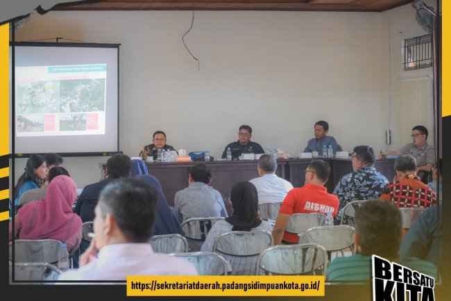 Dinas PUTR Laksanakan Rapat Penyusunan Rencana Detail Tata Ruang (RDTR) Kec. Padangsidimpuan Tenggara