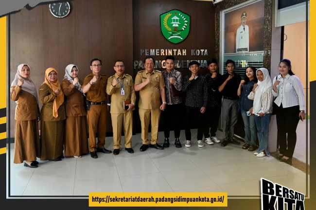 Wali Kota Padangsidimpuan Irsan Efendi Nasution Menerima Audiensi Pengurus LPK Shuppatsu untuk Membahas Kegiatan Training Kerja di Jepang