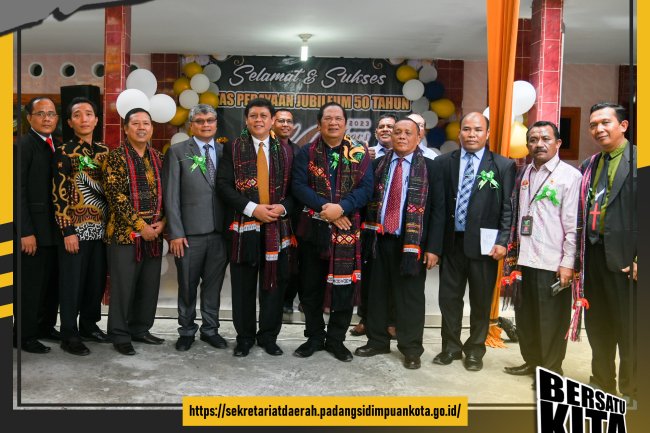 Wali Kota Padangsidimpuan Hadiri Perayaan 50 Tahun Gereja Masehi Advent Hari Ketujuh