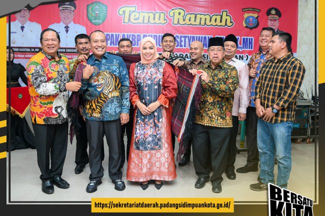 Pemko Padangsidimpuan Gelar ramah tamah Dengan kapolres Padangsidimpuan