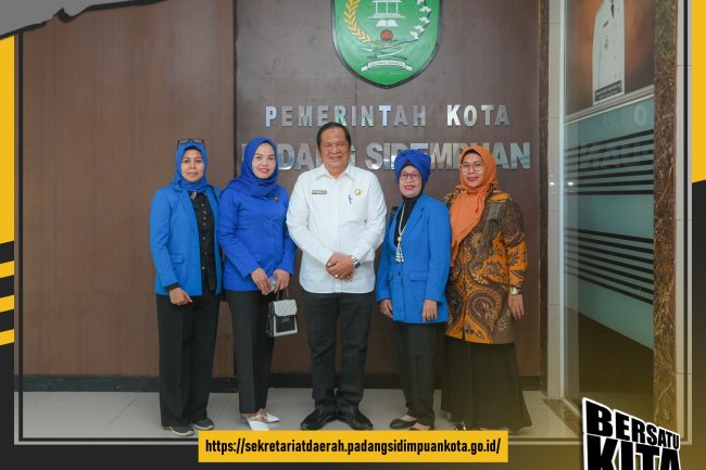 Walikota Irsan Efendi Terima Audiensi Tiara Kusuma