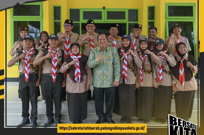 Walikota Lepas Kontingen Jambore Dunia di Korea Selatan