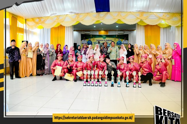 Kecamatan Padangsidimpuan Batunadua tampil sebagai Juara Umum dalam Festival Seni Qasidah (Nasyid) Tingkat Kota Padangsidimpuan