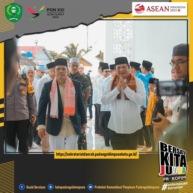 Bersama Forkopimda Hadiri Zikir & Tabligh Akbar Walikota: Semoga Akan Terjadi Perubahan Signifikan di Masyarakat Kita Yang Lebih Baik di Masa-masa Yang Akan Datang