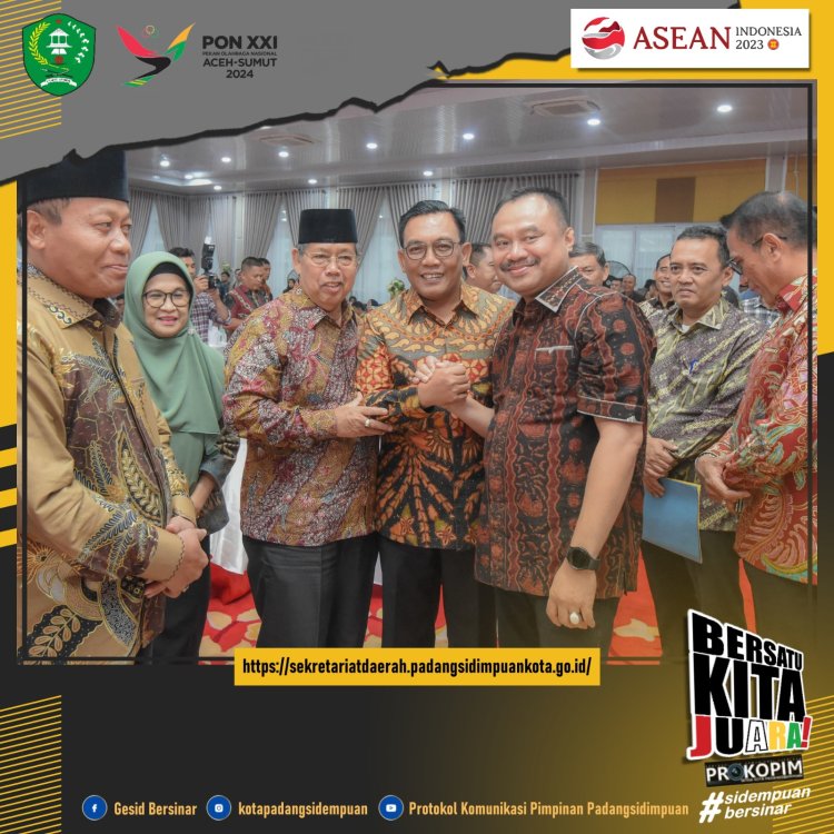 Wawako Arwin HAdiri Pisah Sambut Kapolda Sumatera Utara
