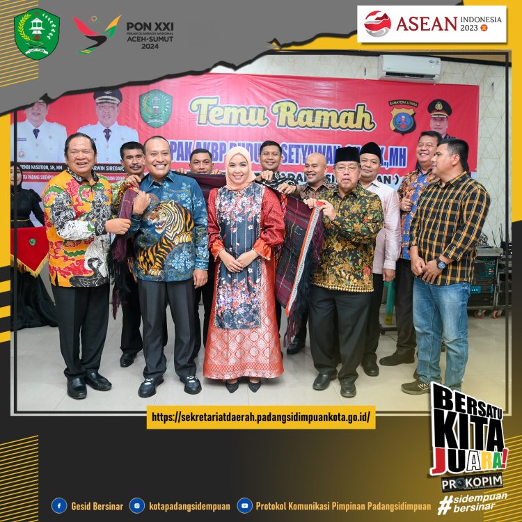 Pemko Padangsidimpuan Gelar ramah tamah Dengan kapolres Padangsidimpuan