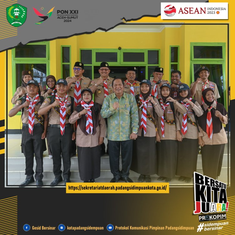 Walikota Lepas Kontingen Jambore Dunia di Korea Selatan