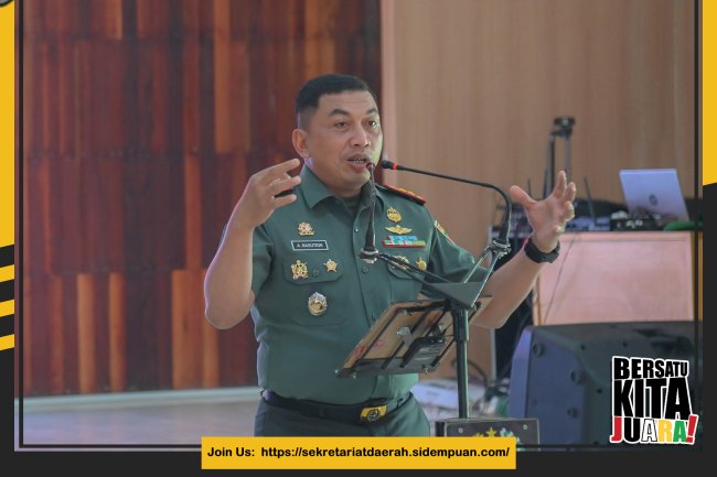 Kodim 0212/TS gelar coffee break bersama Forkopimda