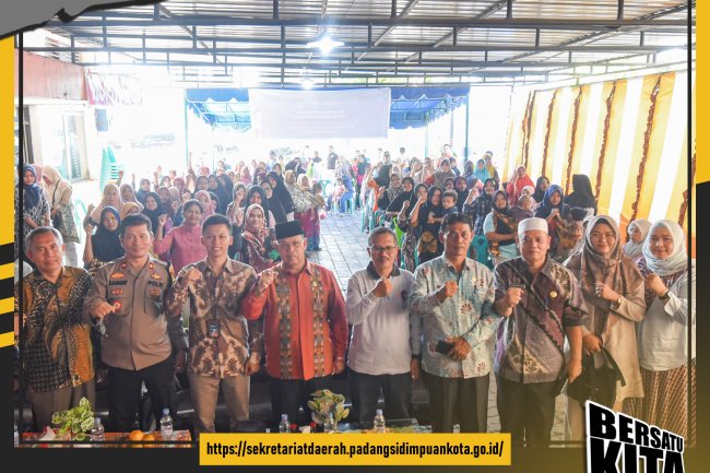 Pemkot Padangsidimpuan Meluncurkan Program Bantuan Pangan untuk Pengentasan Keluarga Rawan Stunting Tahun 2023
