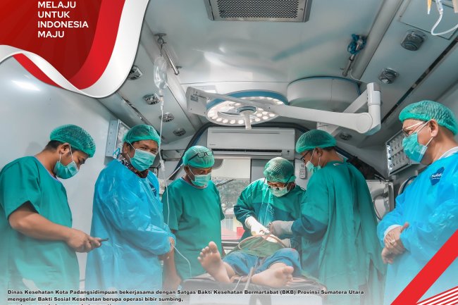 Masyarakat Antusias Ikuti Pengobatan Gratis & Khitanan Massal Di UPTD Puskesmas Sadabuan