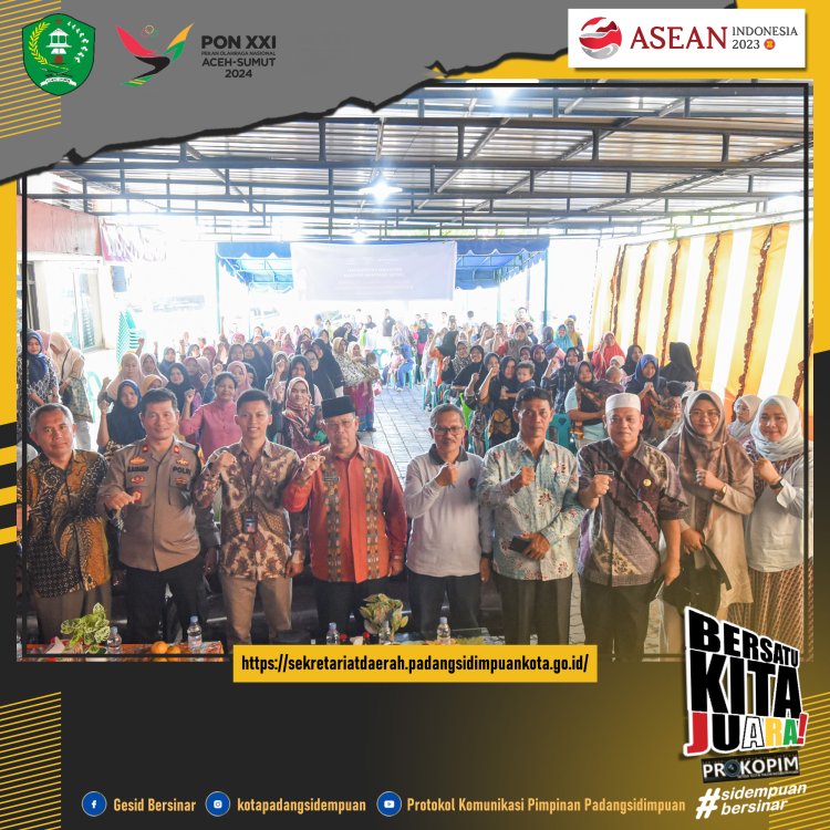 Pemkot Padangsidimpuan Meluncurkan Program Bantuan Pangan untuk Pengentasan Keluarga Rawan Stunting Tahun 2023