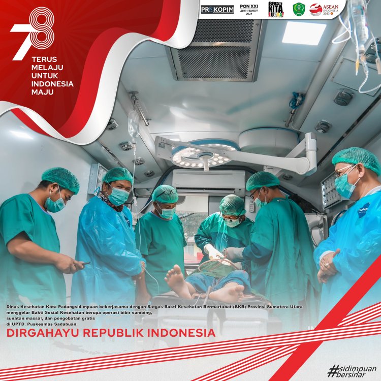 Masyarakat Antusias Ikuti Pengobatan Gratis & Khitanan Massal Di UPTD Puskesmas Sadabuan