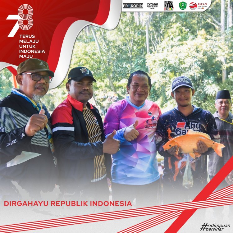 Lubuk Larangan Aek Pardomuan Di Buka Walikota Irsan