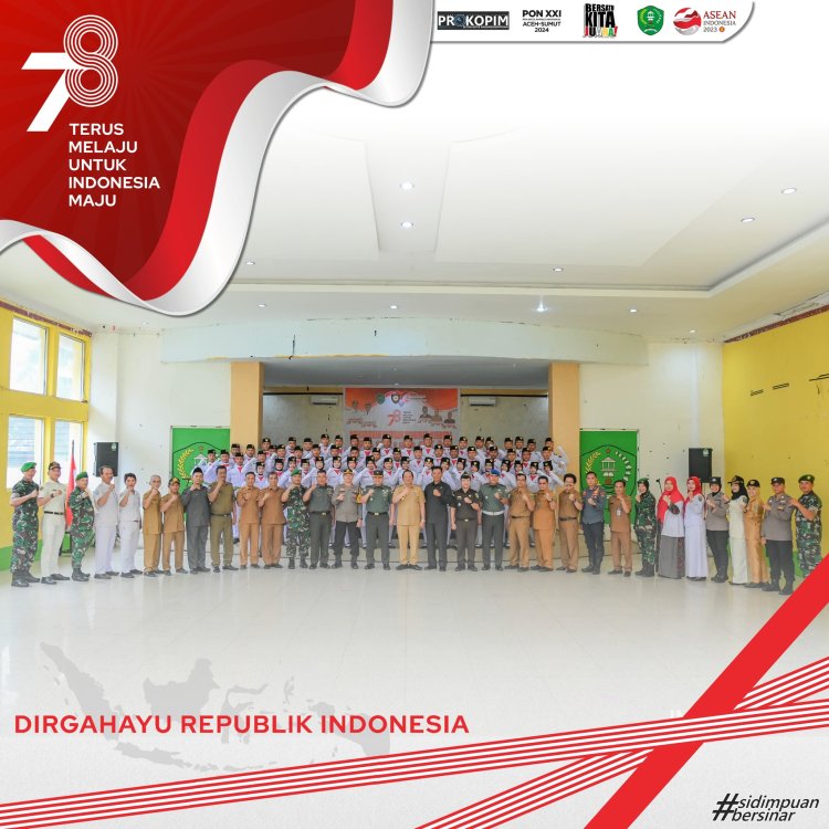 Inilah Daftar Nama - Nama Paskibra Kota Padangsidimpuan 2023