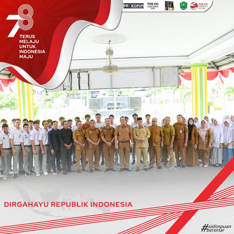 Wako Irsan lepas Calon Mahasiswa Baru rekomendasi Musyawarah Guru Bimbingan Konseling.